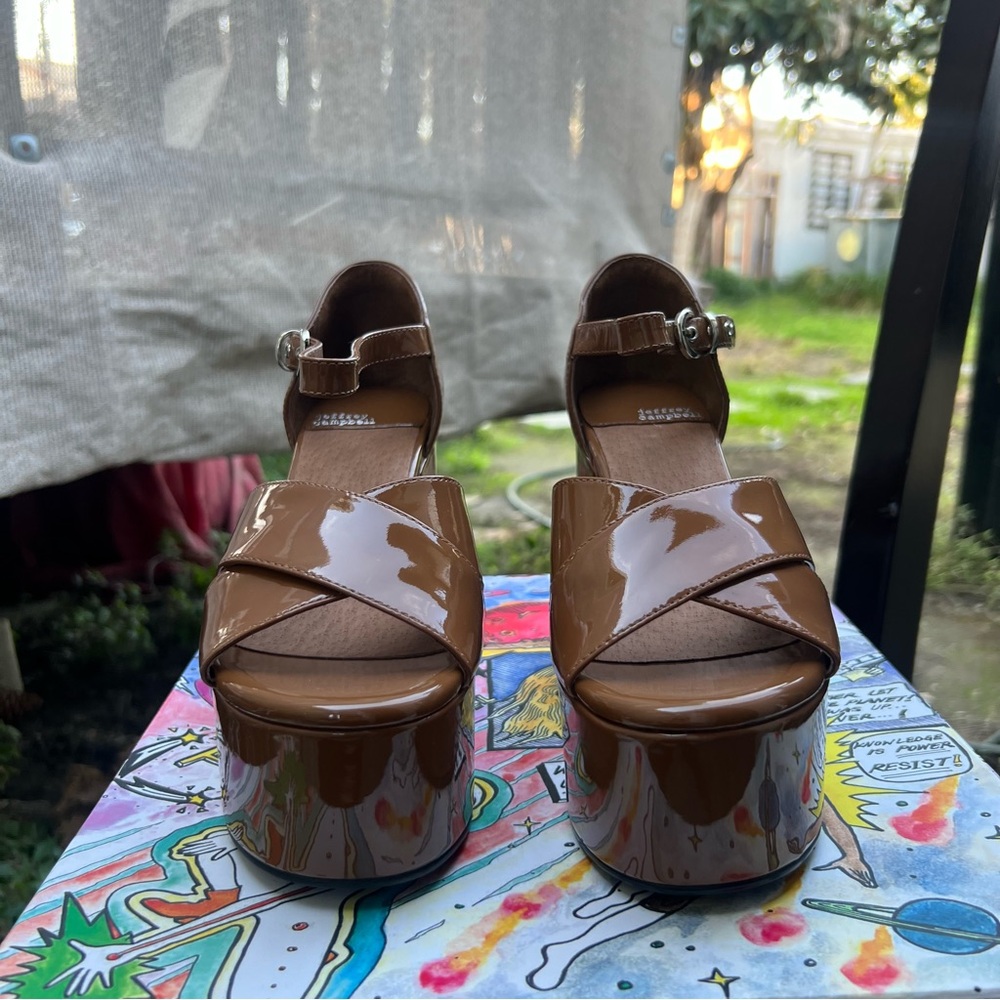 JEFFREY CAMPBELL • PLATFORM SANDAL HEELS